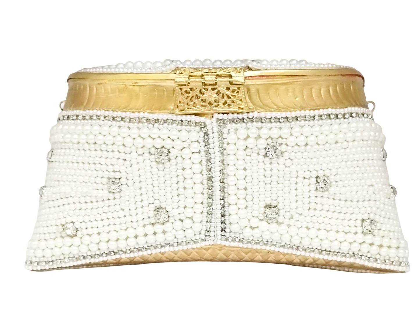 White Pearl Ladies Purse