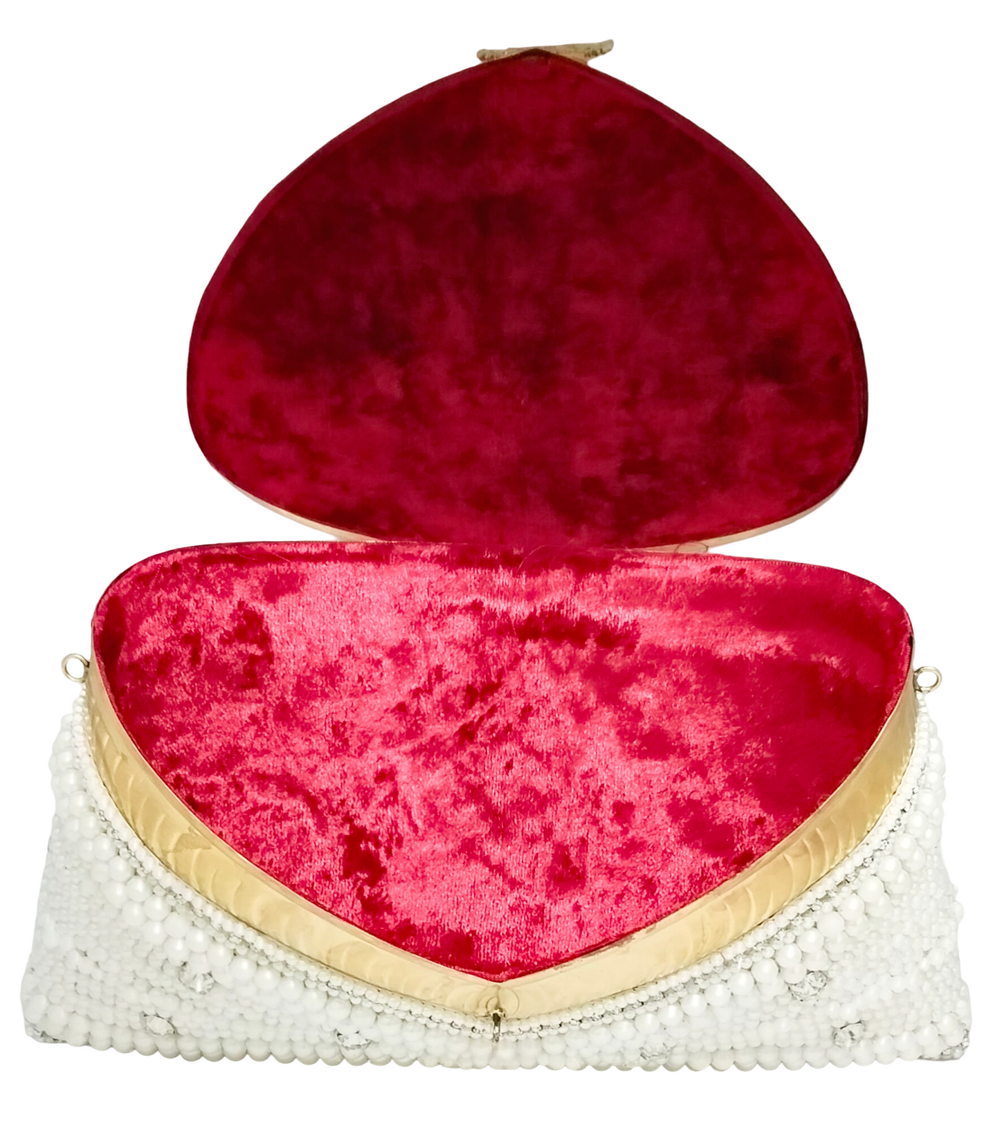 White Pearl Ladies Purse