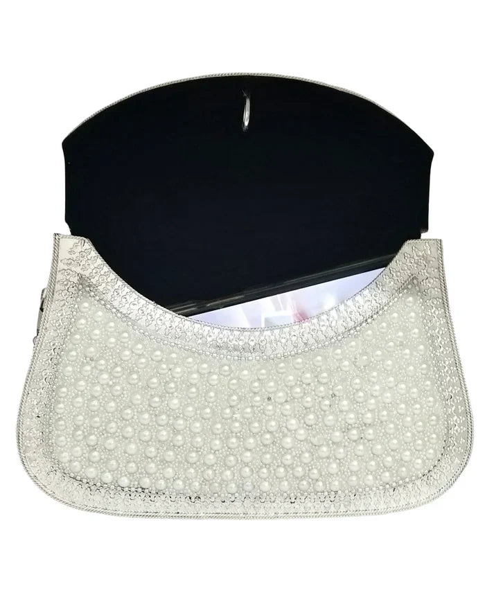 Combo of round shape golden & Square shape silver iron purse