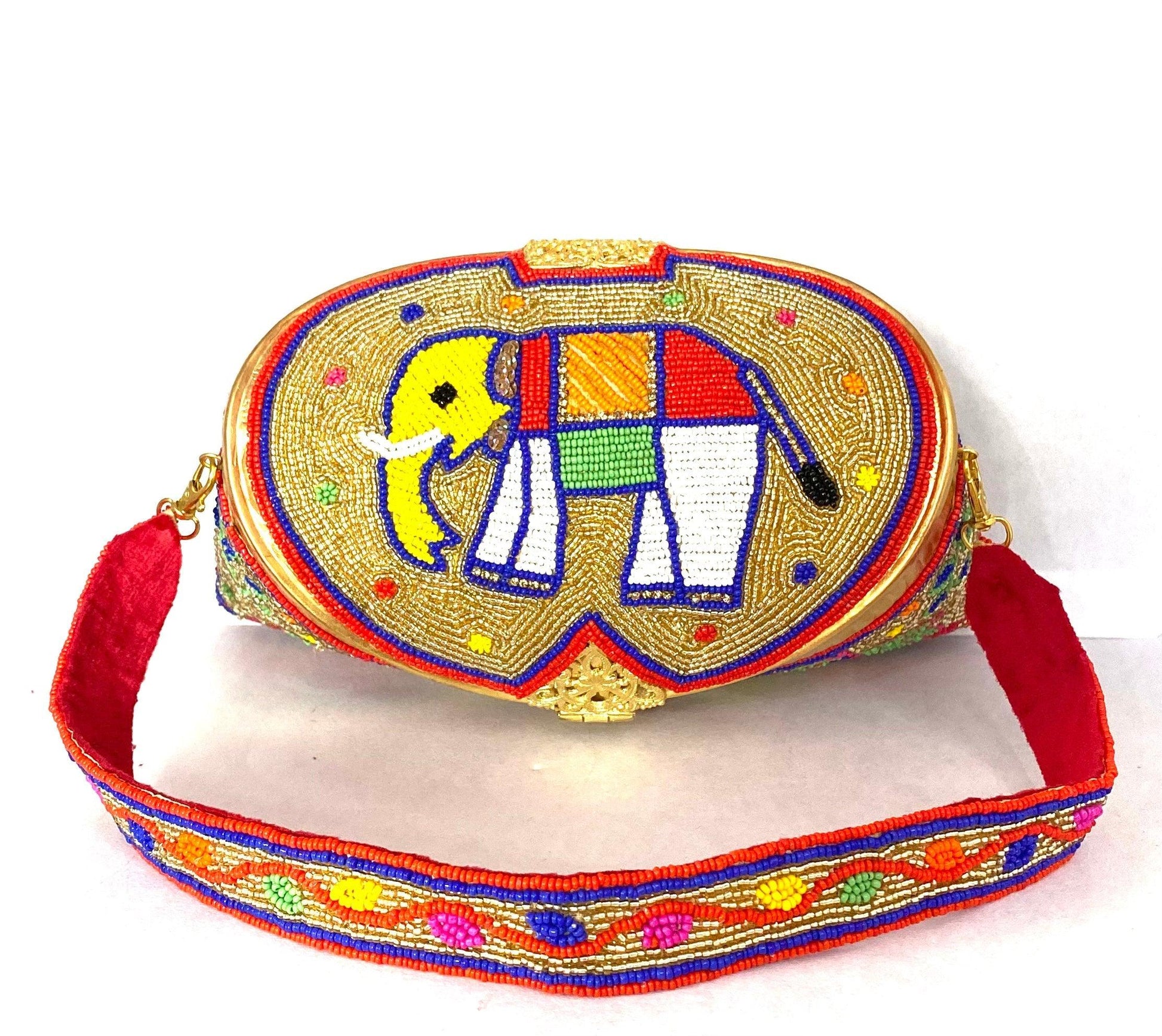 Multi Embroidery Big Size Purse - Skylexo.com | Be Unique