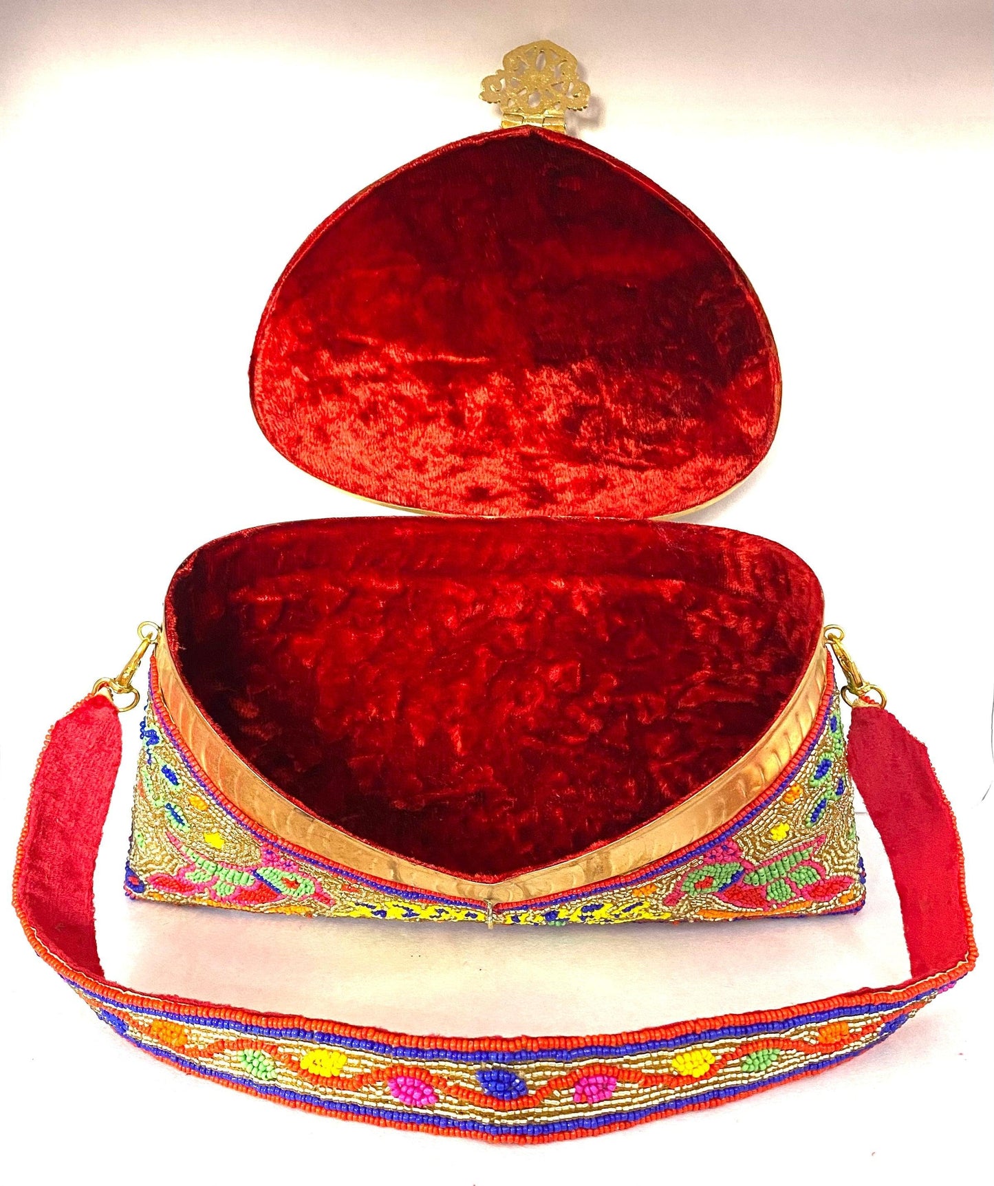 Multi Embroidery Big Size Purse - Skylexo.com | Be Unique