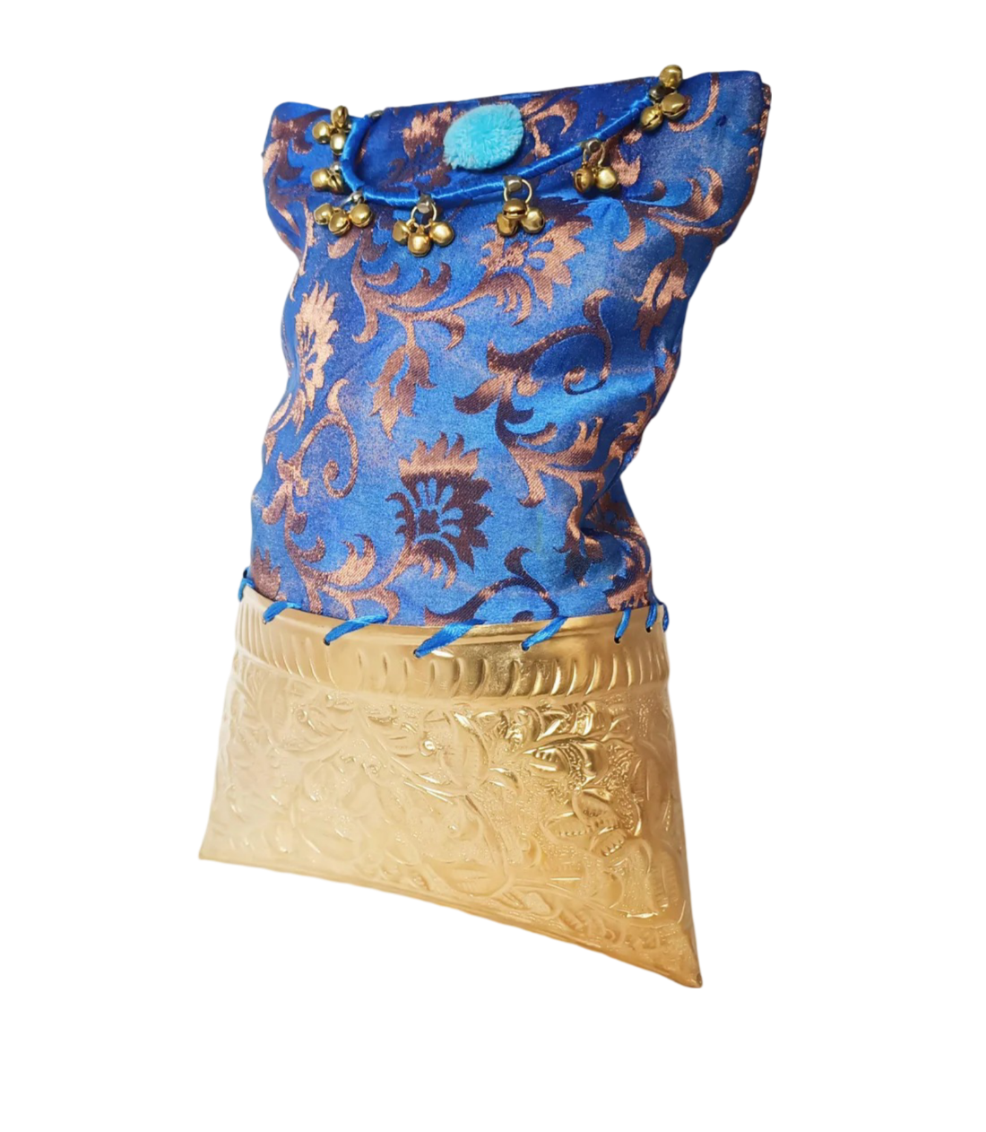 New Potli Bag Blue Color