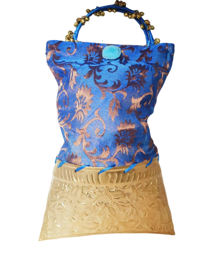 New Potli Bag Blue Color
