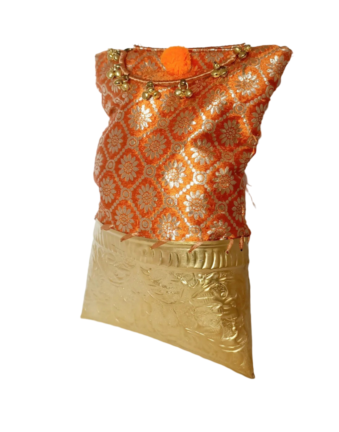 New Potli Bag Orange Color