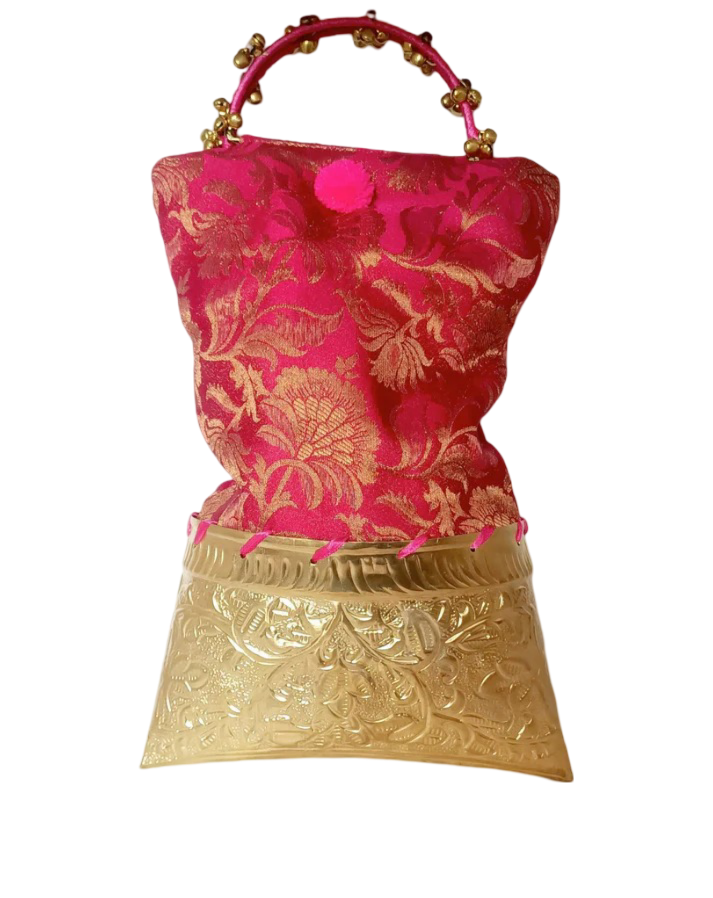 New Potli Bag Pink Color