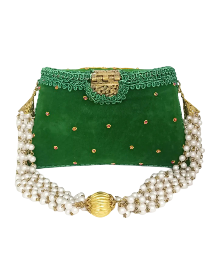 Elephant Embroidery Ladies Purse