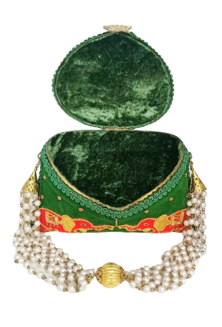 Elephant Embroidery Ladies Purse