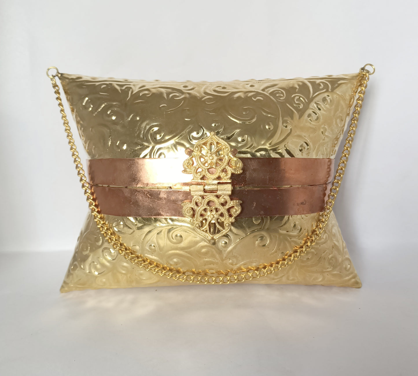 Pillow Shape Iron Purse