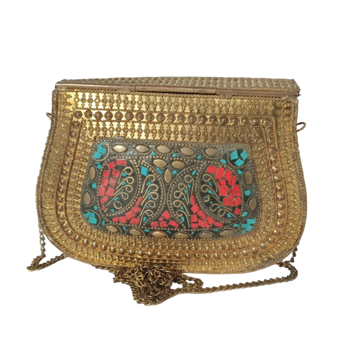 Hand Embroidery Iron Purse