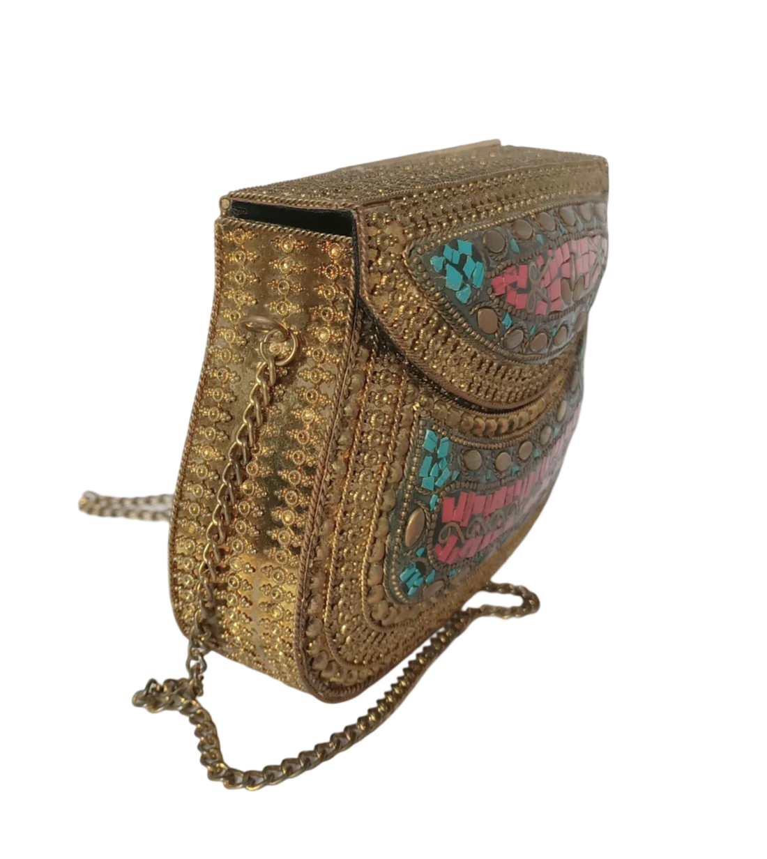 Hand Embroidery Iron Purse