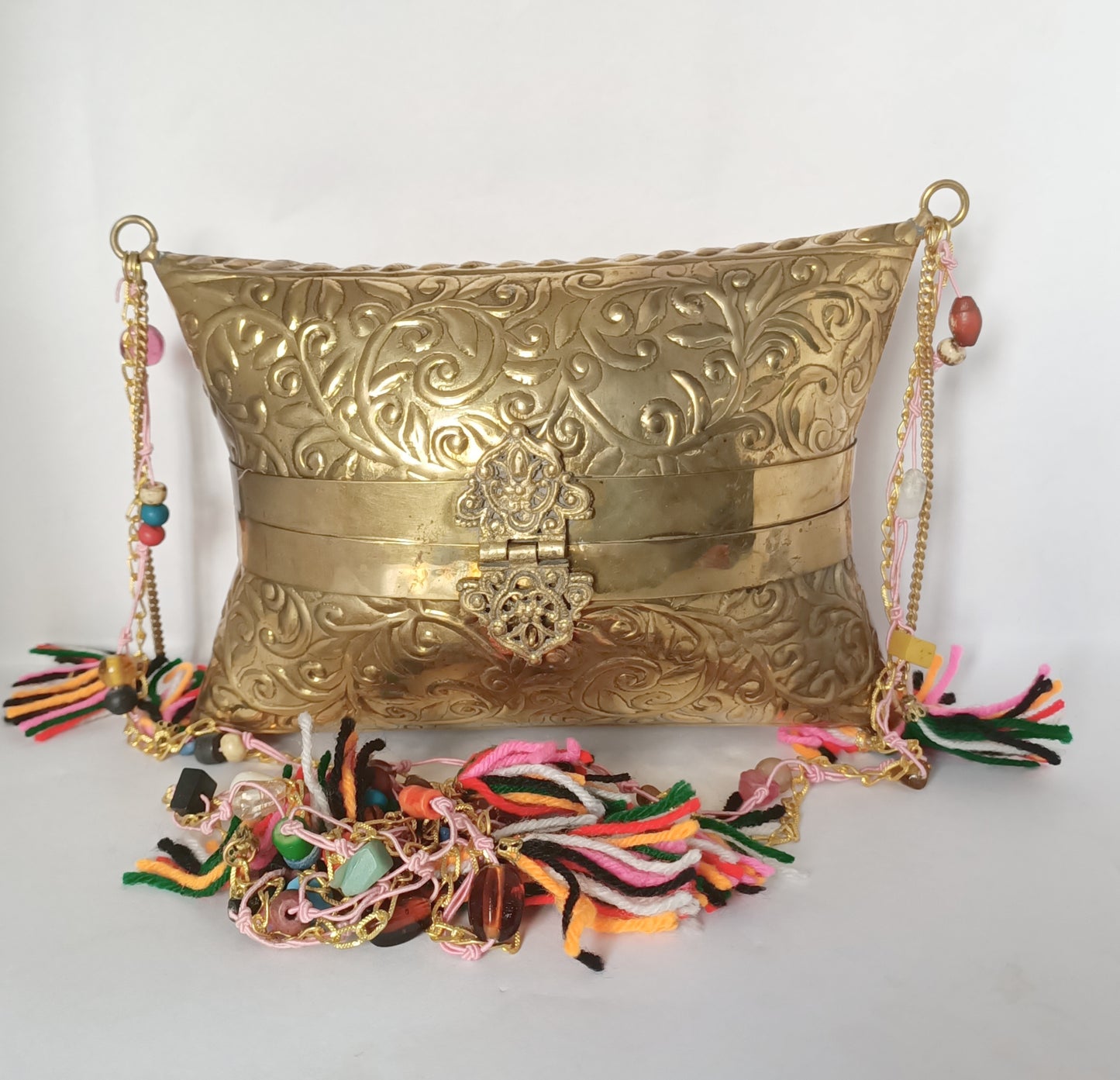 Pillow Shape Iron Purse