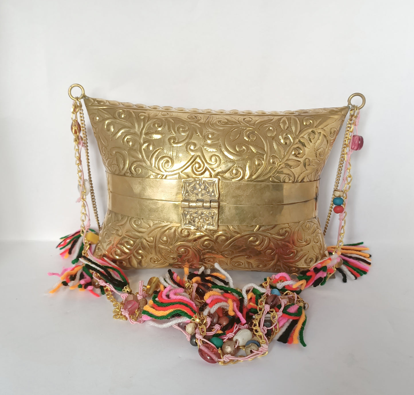 Pillow Shape Iron Purse