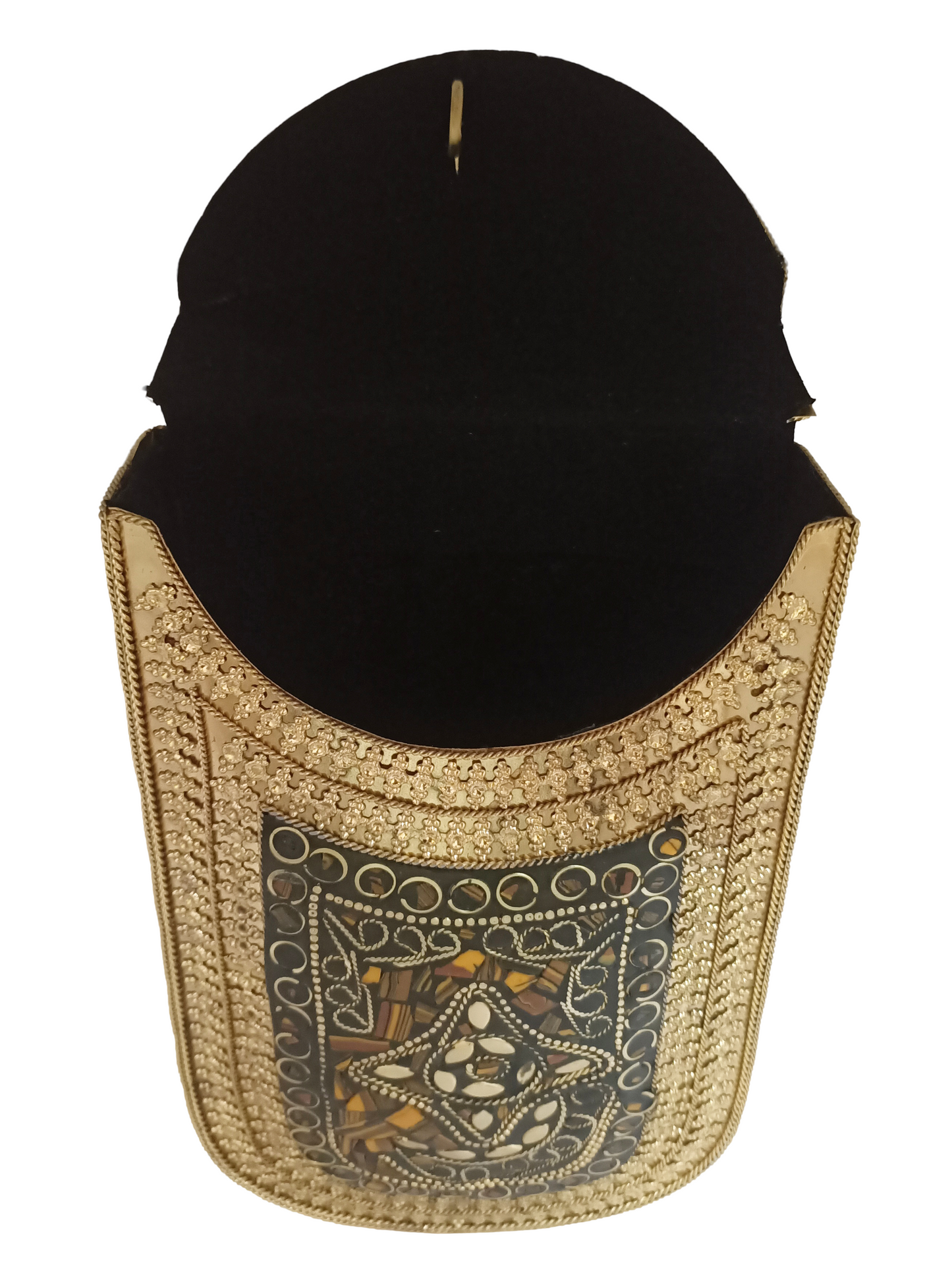 Stylish Long Shape Iron Purse