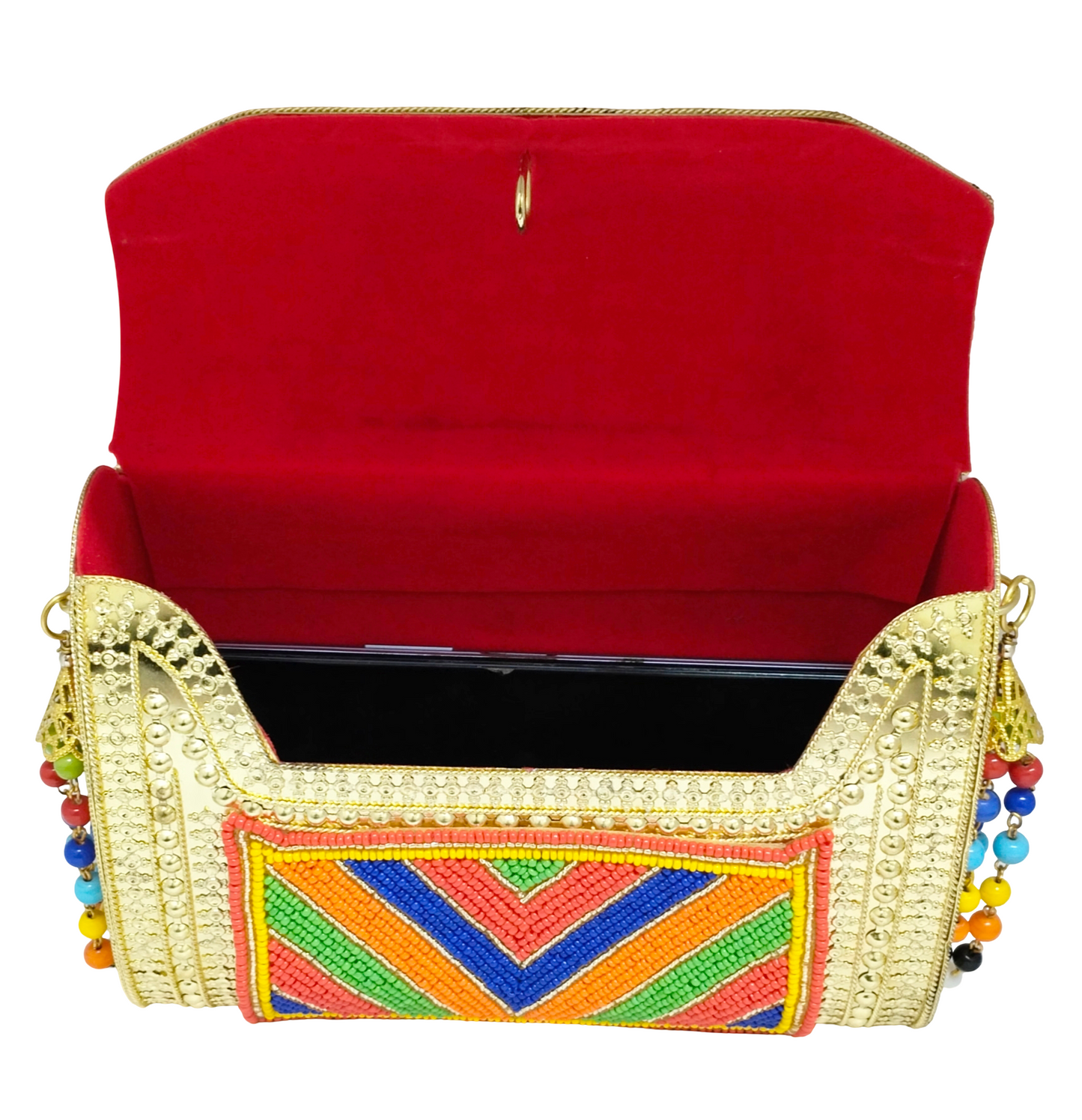 Square Iron Multi Embroidery Iron Purse