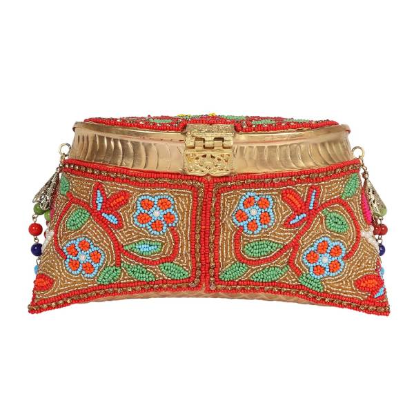 Multi Embroidery Purse