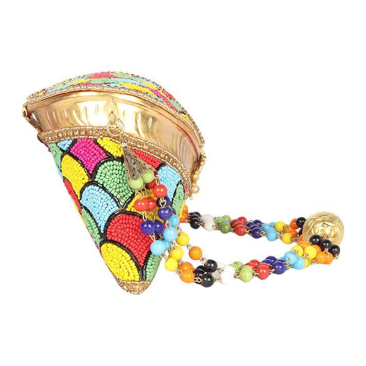 Circular Embroidery Purse - Skylexo.com | Be Unique