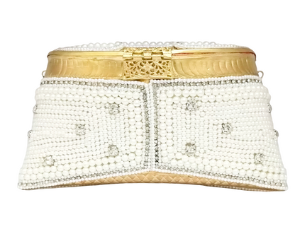 White Pearl Ladies Purse