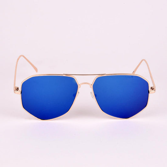 Unisex Square Metal Mercury Sunglasses - Skylexo.com | Be Unique