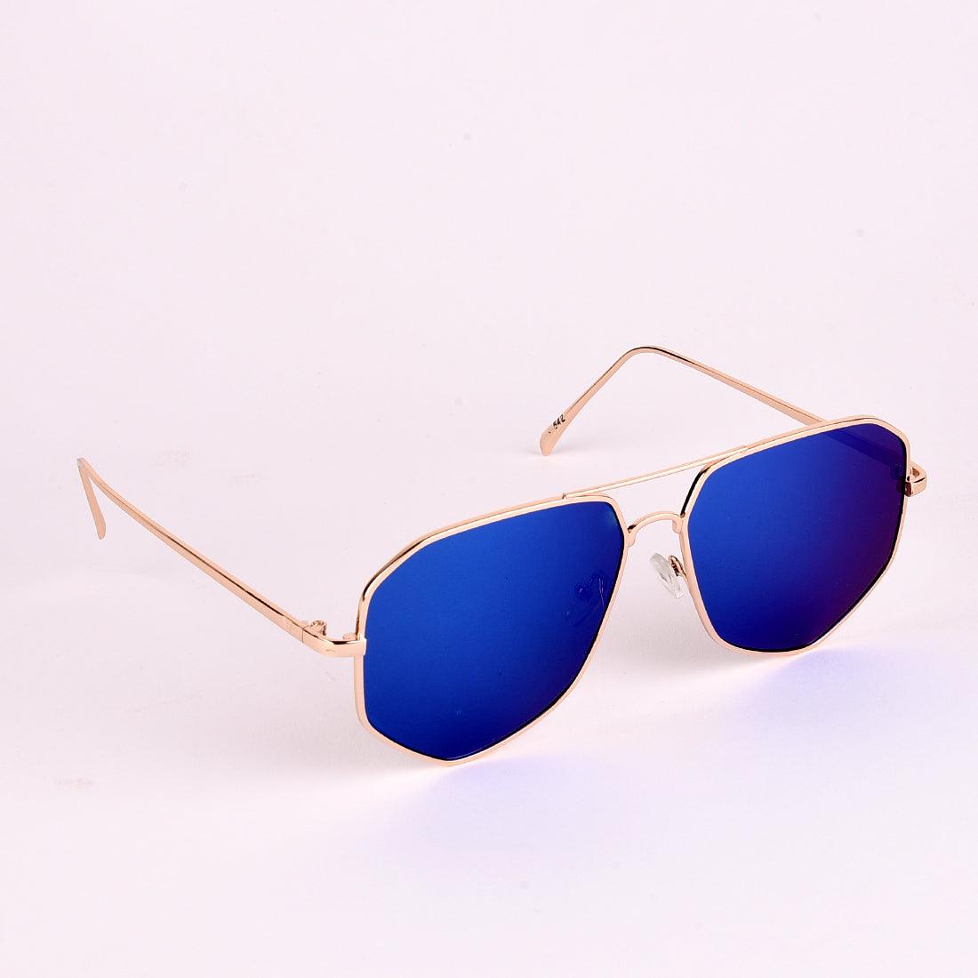 Unisex Square Metal Mercury Sunglasses - Skylexo.com | Be Unique