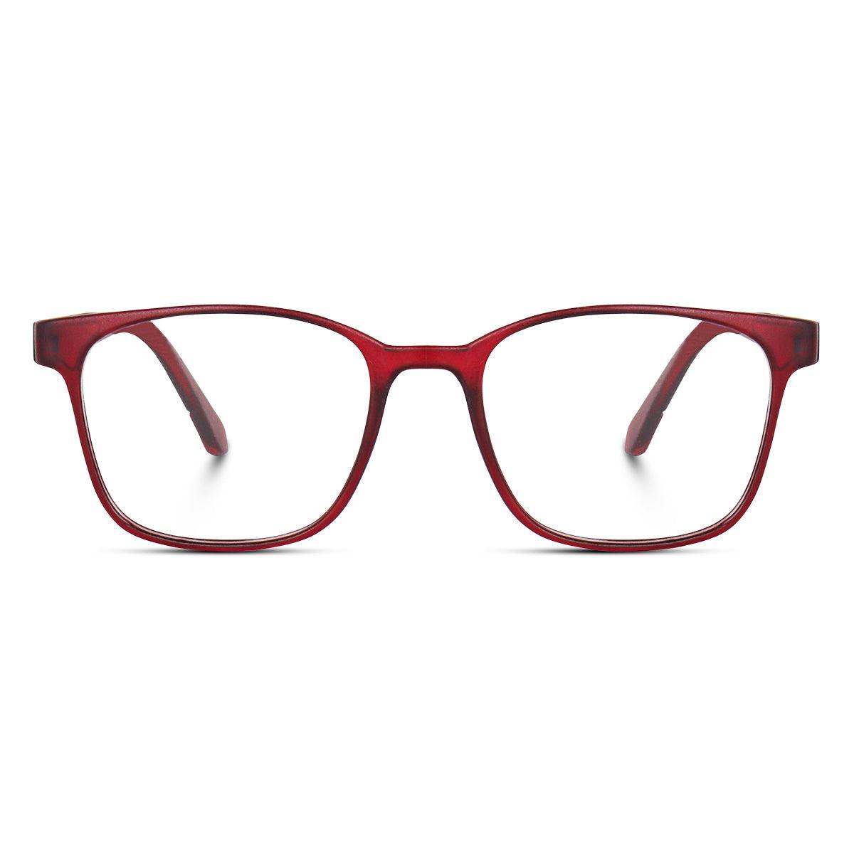 SKYLEXO Hustler Square Red Color Goggle For Men & Women - Skylexo.com | Be Unique