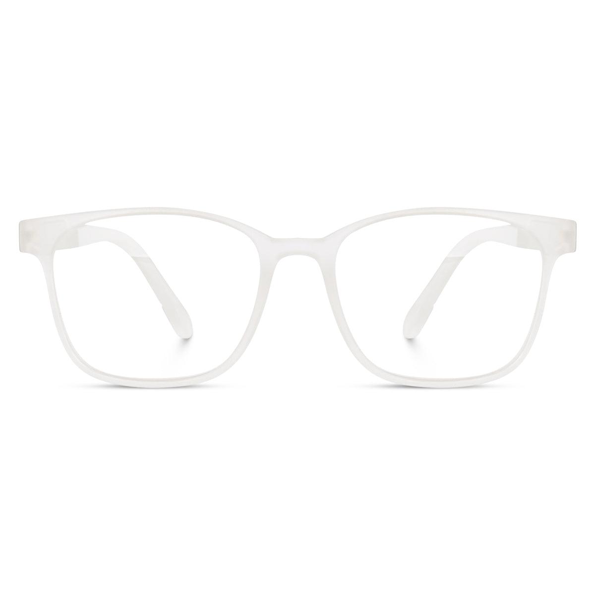 SKYLEXO Hustler White Color Square Goggle For Men & Women - Skylexo.com | Be Unique