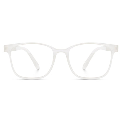 SKYLEXO Hustler White Color Square Goggle For Men & Women - Skylexo.com | Be Unique