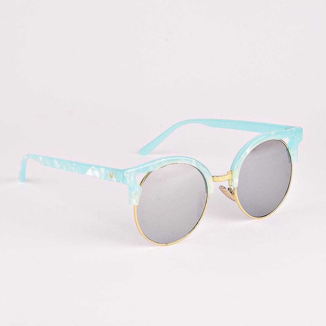 Pento Fancy Mercury Marble Sunglasses For Females - Skylexo.com | Be Unique