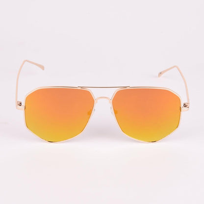 Unisex Square Metal Mercury Sunglasses - Skylexo.com | Be Unique