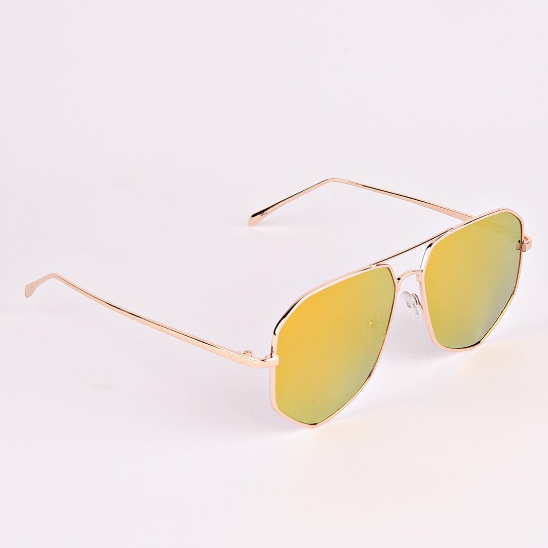 Unisex Square Metal Mercury Sunglasses - Skylexo.com | Be Unique