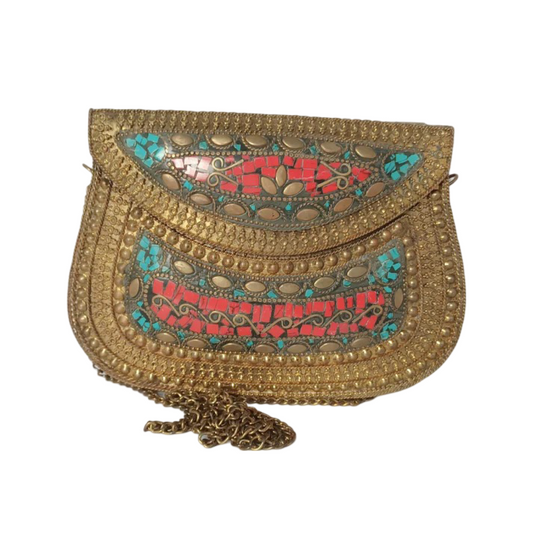 Hand Embroidery Iron Purse