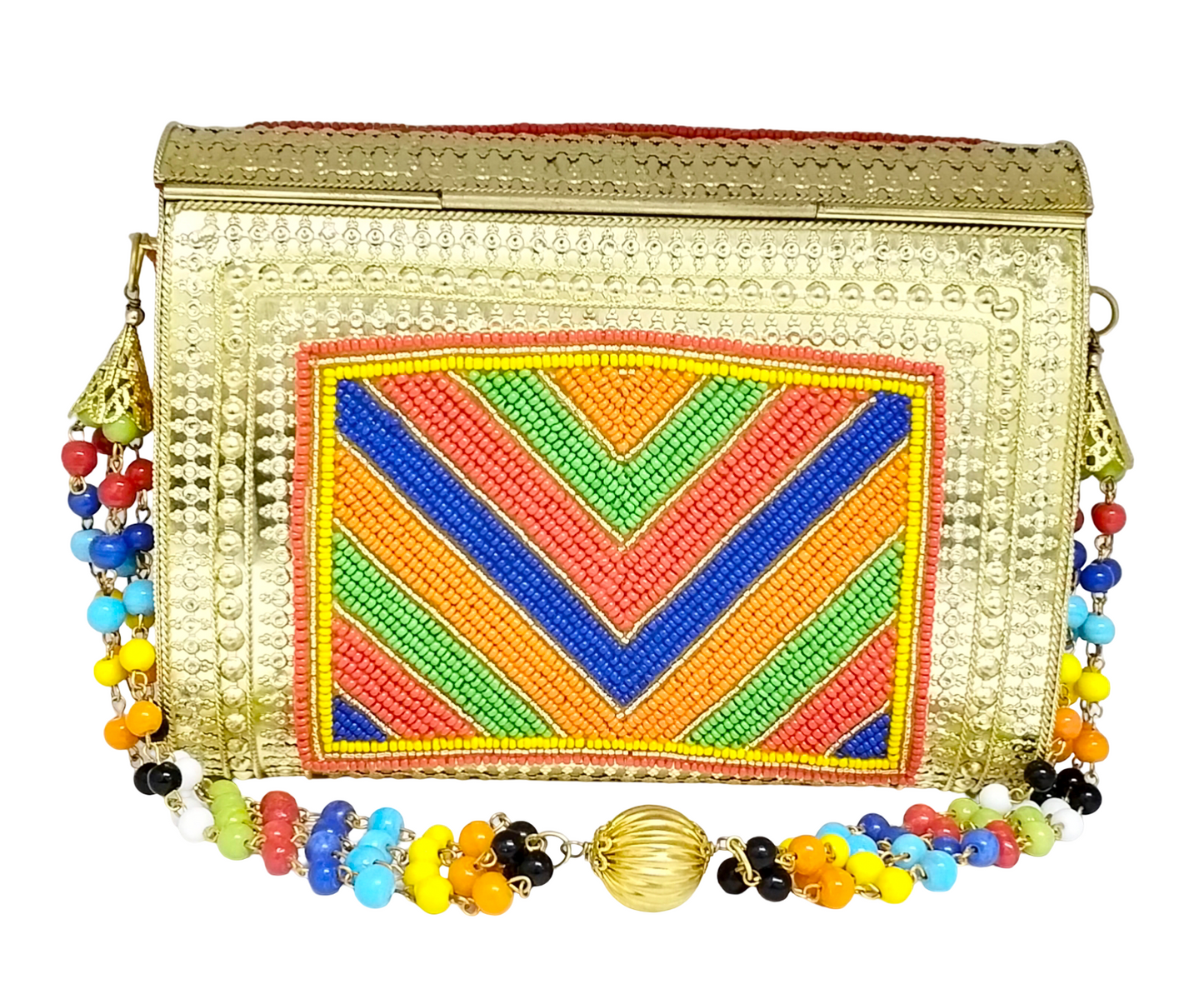 Square Iron Multi Embroidery Iron Purse