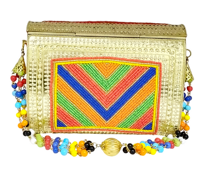 Square Iron Multi Embroidery Iron Purse