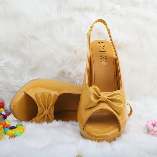 Tie Sandal Yellow Color - Skylexo.com | Be Unique