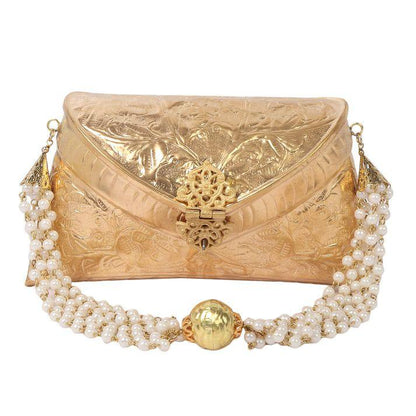 Gold Embossed Purse - Skylexo.com | Be Unique