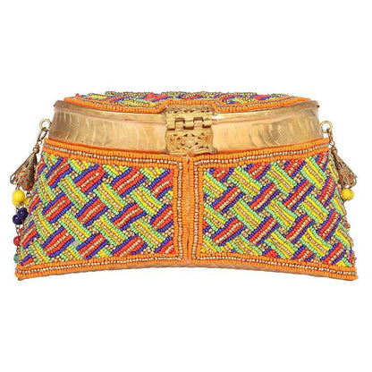 Met Embroidery Purse - Skylexo.com | Be Unique