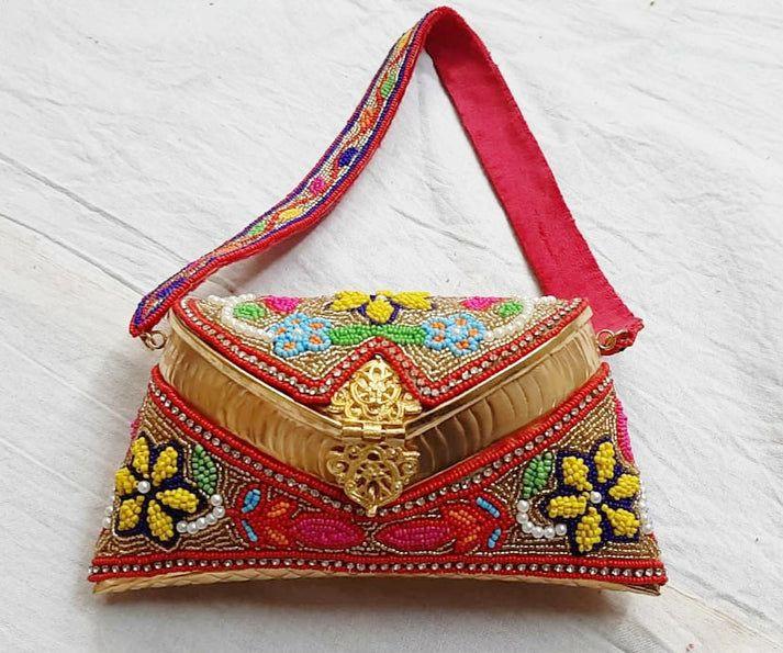 Multi Embroidery Purse - Skylexo.com | Be Unique