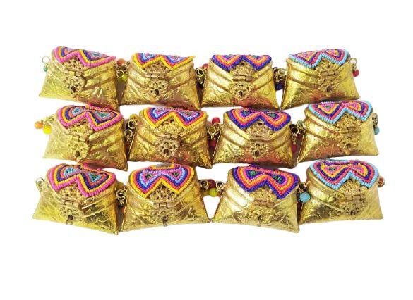 Top Embroidery Ginni Shagun Purse Set 12 Pcs - Skylexo.com | Be Unique