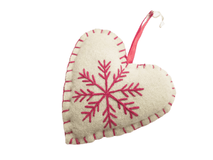 Heart With Thread Embroidery - Skylexo.com | Be Unique