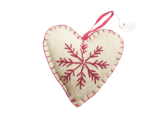 Heart With Thread Embroidery - Skylexo.com | Be Unique