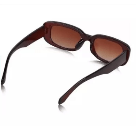 UV Protection, Polarized Style Rectangular Sunglasses (Free Size) (For Boys & Girls,brown) - Skylexo.com | Be Unique