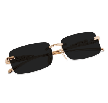 MC STAN Black Rimeless Sunglass For Men & Women - Skylexo.com | Be Unique