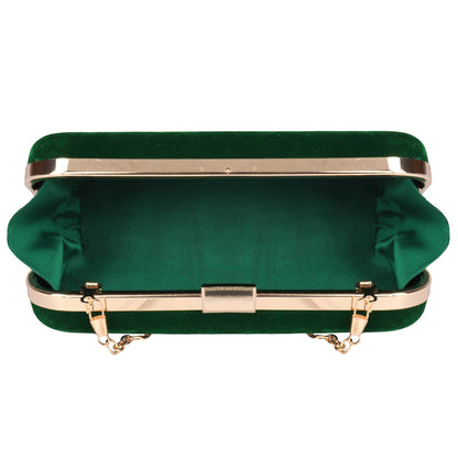 Clutch Purse Green Color skylexo.com | Handbags | Footwear