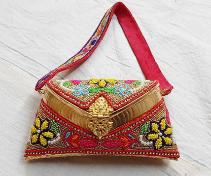 Multi Embroidery Purse skylexo.com | Handbags | Footwear