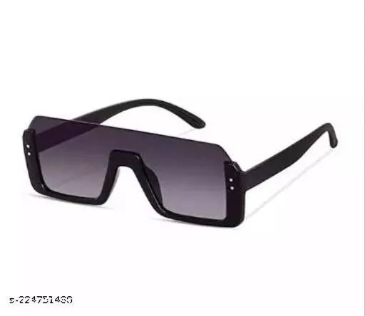 LATEST STYLE UV Protection, Gradient Retro Square Sunglasses (For Men & Women, Black) skylexo.com | Handbags | Footwear